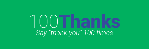 100 Thanks