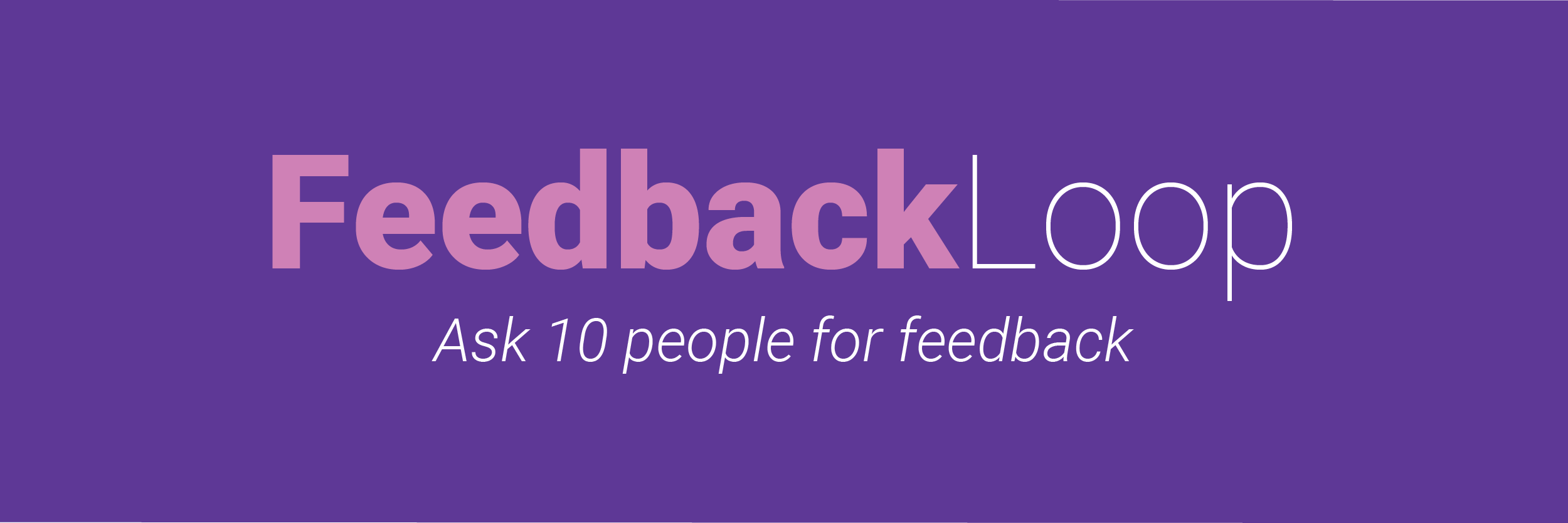 Feedback Loop-01