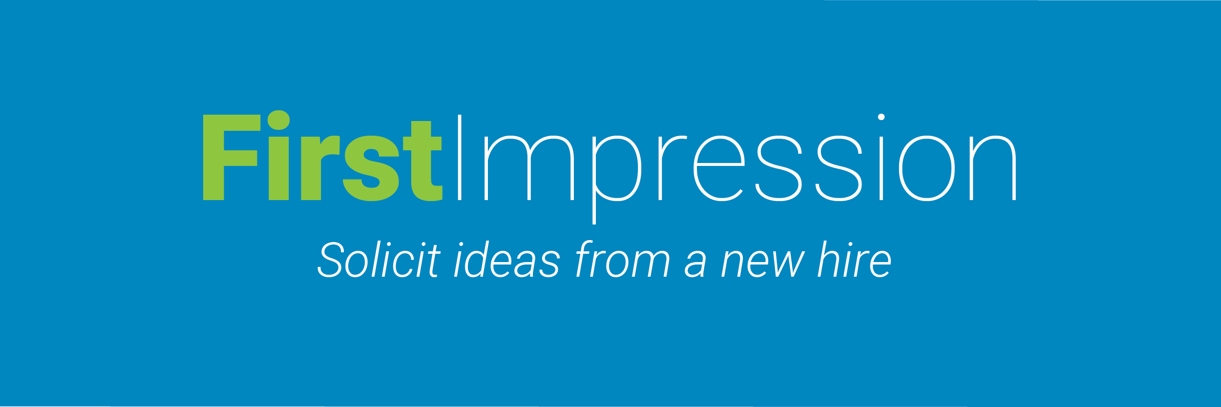 First Impression-01