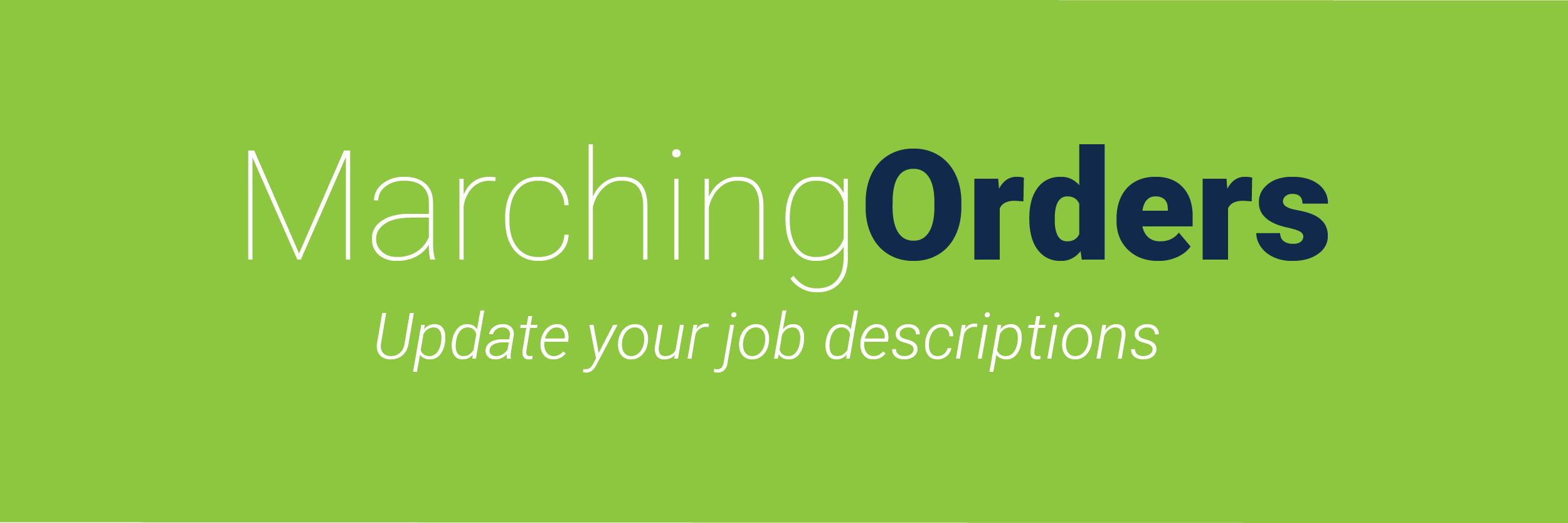 Marching Orders-01